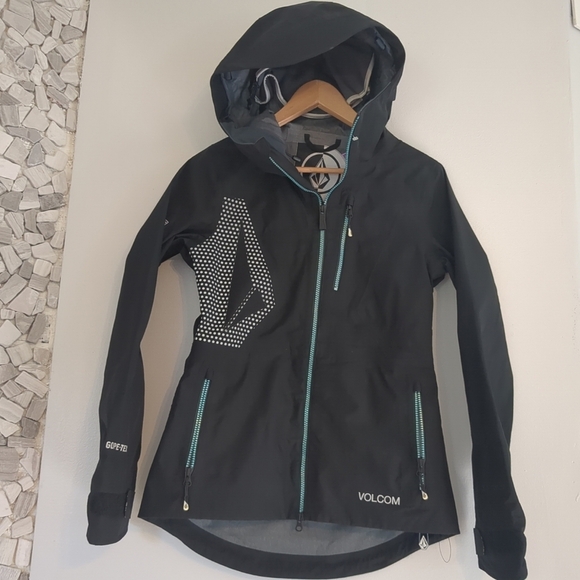 NWOT Volcom Ski Snowboard Jacket Women's XS Recco Gortex Rare - Picture 1 of 13
